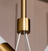 Manila Transparent Glass Gold Pendant Light Chandelier - Heka Lighting & Trading Limited