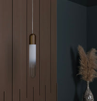 Manila Transparent Glass Gold Single Pendant Light Chandelier - Heka Lighting & Trading Limited