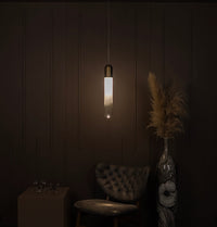 Manila Transparent Glass Gold Single Pendant Light Chandelier - Heka Lighting & Trading Limited