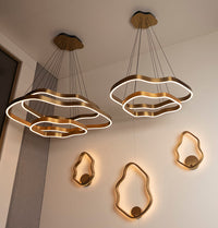 Marsis 3-Row Stainless Antique Living Room Led Chandelier - Heka Lighting & Trading Limited