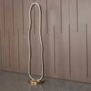 Marsis Stainless Brushed Brass Floor Lamp - Heka Lighting & Trading Limited