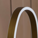 Marsis Stainless Brushed Brass Floor Lamp - Heka Lighting & Trading Limited