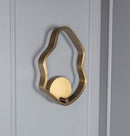 Marsis Stainless Brushed Brass Small Led Wall Sconce - Heka Lighting & Trading Limited