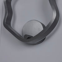 Marsis Stainless Platinum Small Led Wall Sconce - Heka Lighting & Trading Limited