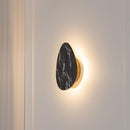 Medusa Black Marbled Led Wall Sconce 27 Cm - Heka Lighting & Trading Limited