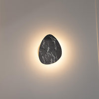 Medusa Black Marbled Led Wall Sconce 27 Cm - Heka Lighting & Trading Limited