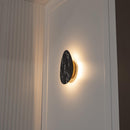 Medusa Black Marbled Led Wall Sconce 27 Cm - Heka Lighting & Trading Limited