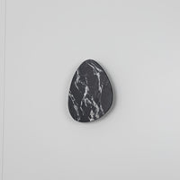 Medusa Black Marbled Led Wall Sconce 27 Cm - Heka Lighting & Trading Limited