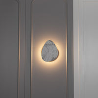 Medusa White Marbled Led Wall Sconce 27 Cm - Heka Lighting & Trading Limited