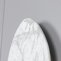 Medusa White Marbled Led Wall Sconce 38 Cm - Heka Lighting & Trading Limited