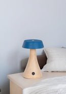 Morchella Rechargeable Blue Table Lamp - Heka Lighting & Trading Limited
