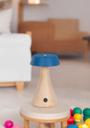 Morchella Rechargeable Blue Table Lamp - Heka Lighting & Trading Limited