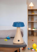 Morchella Rechargeable Blue Table Lamp - Heka Lighting & Trading Limited