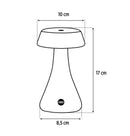 Morchella Rechargeable Green Table Lamp - Heka Lighting & Trading Limited