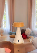 Morchella Rechargeable Yellow Table Lamp - Heka Lighting & Trading Limited
