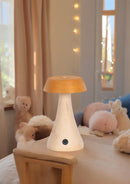 Morchella Rechargeable Yellow Table Lamp - Heka Lighting & Trading Limited