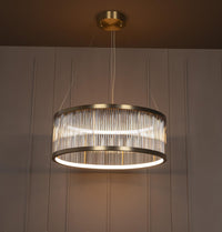 Nablus Transparent Glass Stick Antique Chandelier - 80Cm - Heka Lighting & Trading Limited