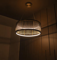 Nablus Transparent Glass Stick Antique Chandelier - 80Cm - Heka Lighting & Trading Limited
