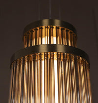 Nablus Transparent Glass Stick Antique Pendant Light - Heka Lighting & Trading Limited