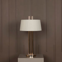Napoli Gold Cream Lampshade - Heka Lighting & Trading Limited