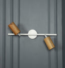 Niagara 2 Piece Wood White Wall Sconce - Heka Lighting & Trading Limited