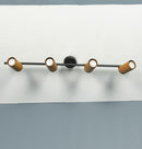 Niagara Set Of 4 Wood Black Wall Sconce - Heka Lighting & Trading Limited