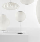 Nova White Soft Touch Globe Table Lamp 30 Cm - Heka Lighting & Trading Limited