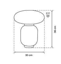 Nova White Soft Touch Narrow Table Lamp 30Cm - Heka Lighting & Trading Limited