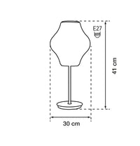 Nova White Soft Touch Table Lamp 30 Cm - Heka Lighting & Trading Limited