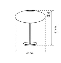 Nova White Soft Touch Table Lamp 40 Cm - Heka Lighting & Trading Limited