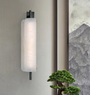 Orkos White Marble Led Wall Sconce 52 Cm - Heka Lighting & Trading Limited