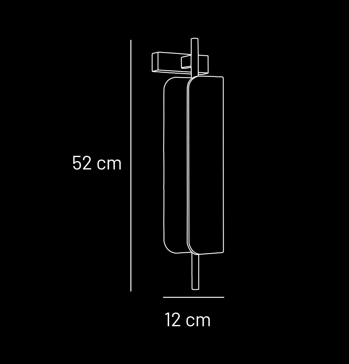 Orkos White Marble Led Wall Sconce 52 Cm - Heka Lighting & Trading Limited