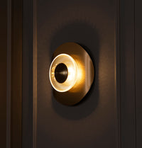 Pedesa Single Frosted Glass Antique Led Wall Sconce - Heka Lighting & Trading Limited