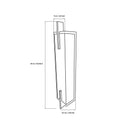 Polaris White Marbled Led Wall Sconce - 60 Cm - Heka Lighting & Trading Limited