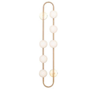 Pontus 6-Light Brushed Brass Wall Sconce - Heka Lighting & Trading Limited