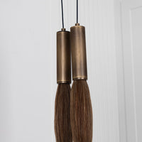 Pony Double Horse Hair Dark Antique Marble Pendant Light Big Chandelier - Heka Lighting & Trading Limited