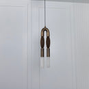 Pony Horse Hair Dark Antique Marble Pendant Light Small Chandelier - Heka Lighting & Trading Limited