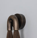 Pony Horse Hair Dark Antique Marble Small Wall Sconce - Heka Lighting & Trading Limited
