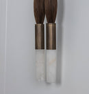 Pony Horse Hair Dark Antique Marble Small Wall Sconce - Heka Lighting & Trading Limited