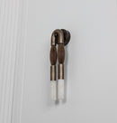 Pony Horse Hair Dark Antique Marble Small Wall Sconce - Heka Lighting & Trading Limited