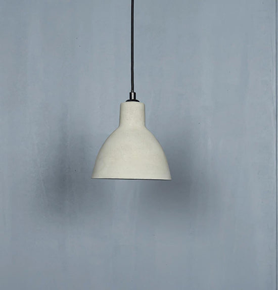 Pot Concrete Gray Pendant Light