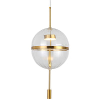 Ruanda Transparent Pendant Light Chandelier 32 Cm - Heka Lighting & Trading Limited