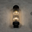 Sümela Black Glass Wall Sconce 40 Cm - Heka Lighting & Trading Limited