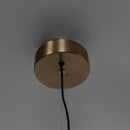 Salvador Honey & White Glass Antique Pendant Light 40 Cm - Heka Lighting & Trading Limited