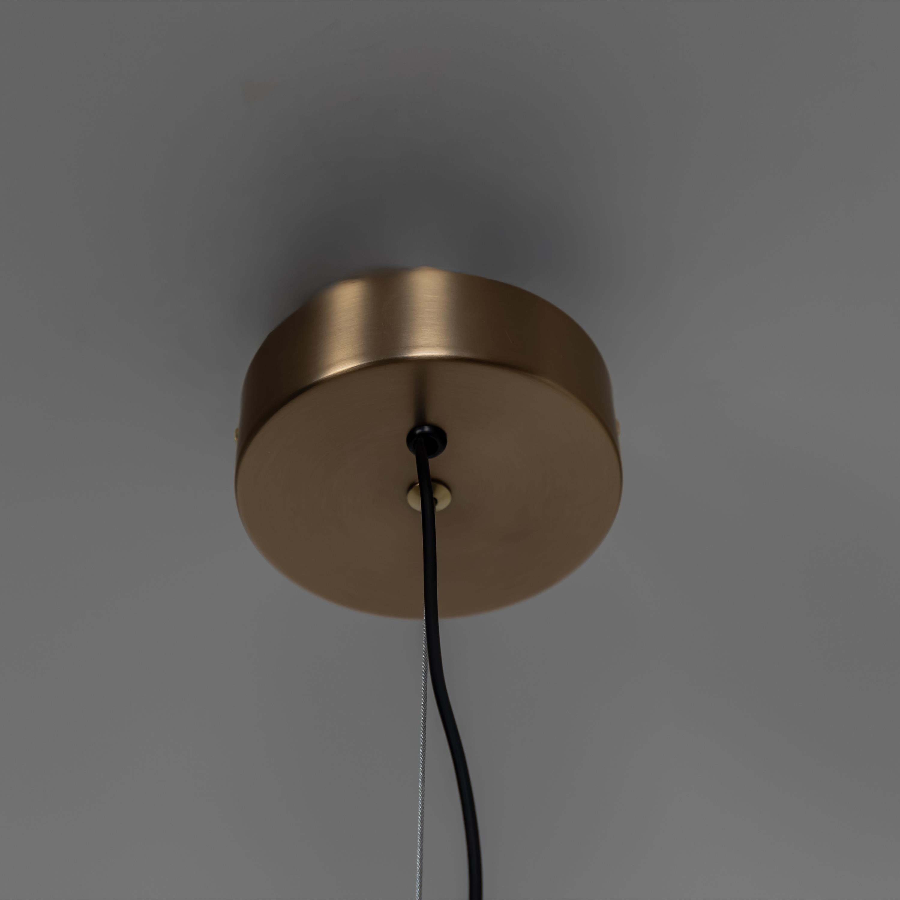 Salvador Honey & White Glass Antique Pendant Light 40 Cm - Heka Lighting & Trading Limited