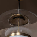 Salvador Transparent & White Glass Antique Pendant Light Chandelier 27 Cm - Heka Lighting & Trading Limited