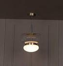 Salvador Transparent & White Glass Antique Pendant Light Chandelier 27 Cm - Heka Lighting & Trading Limited