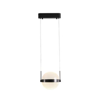 Semruk Globe Single Acrylic Led Pendant Light Chandelier 20 Cm - Heka Lighting & Trading Limited