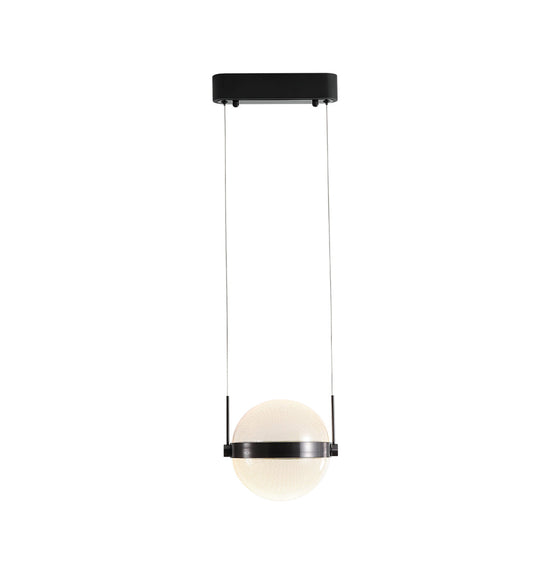 Semruk Globe Single Acrylic Led Pendant Light Chandelier 20 Cm