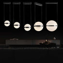 Semruk Globe Single Acrylic Led Pendant Light Chandelier 30 Cm - Heka Lighting & Trading Limited